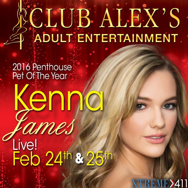 Kenna James Live At Club Alexs Feb 24th And 25th Stoughton Strip Clubs And Adult Entertainment 4945