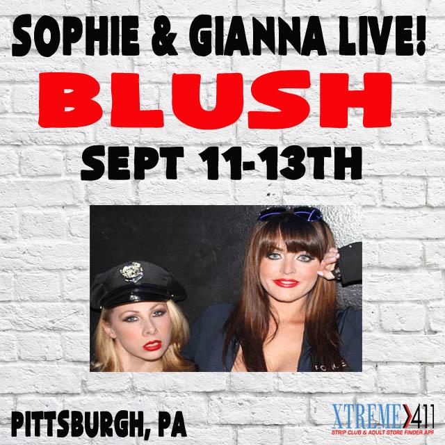 Sophie Dee And Gianna Michaels Live Pittsburgh Strip Clubs And Adult Entertainment 